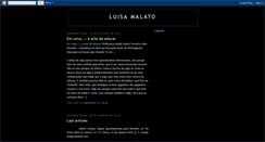 Desktop Screenshot of mlmalato.blogspot.com