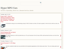 Tablet Screenshot of hypermpgcars.blogspot.com