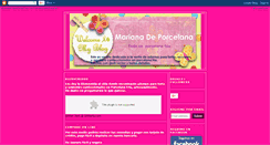 Desktop Screenshot of marianadeporcelana.blogspot.com