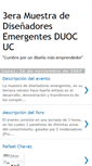 Mobile Screenshot of disenadoresemergentes2007.blogspot.com