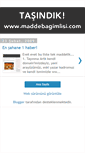 Mobile Screenshot of maddebagimlisi.blogspot.com