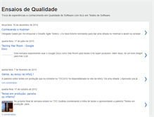 Tablet Screenshot of ensaiosdeqa.blogspot.com
