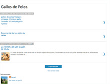 Tablet Screenshot of gallosdpeleacixblog.blogspot.com