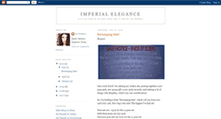 Desktop Screenshot of imperialelegance.blogspot.com