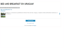 Tablet Screenshot of bedandbreakfasturuguay.blogspot.com