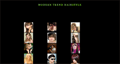 Desktop Screenshot of moderntrendhairstyle.blogspot.com