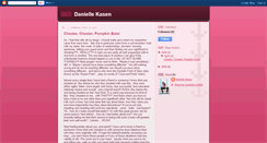 Desktop Screenshot of daniellekasen.blogspot.com