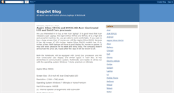 Desktop Screenshot of gadget-web.blogspot.com