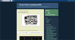 Desktop Screenshot of guadalajarahockey2006.blogspot.com