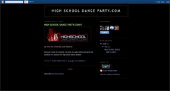 Desktop Screenshot of highschooldanceparty.blogspot.com