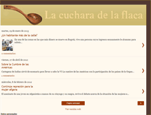 Tablet Screenshot of lacucharadelaflaca.blogspot.com