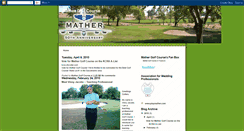Desktop Screenshot of mathergolfcourse.blogspot.com