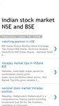 Mobile Screenshot of indianstockcapitalmarket.blogspot.com