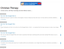 Tablet Screenshot of christiantherapy.blogspot.com