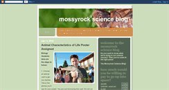 Desktop Screenshot of mossyrockscience.blogspot.com