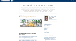 Desktop Screenshot of enelgalileo.blogspot.com