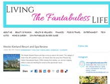 Tablet Screenshot of livingthefantabulesslife.blogspot.com