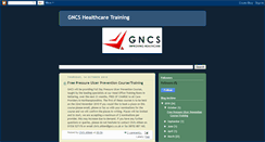 Desktop Screenshot of gncshealthcare.blogspot.com