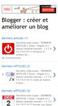 Mobile Screenshot of modifier-les-modeles-de-blogger.blogspot.com
