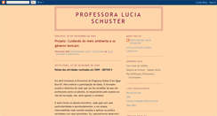 Desktop Screenshot of professoraluciaschuster.blogspot.com