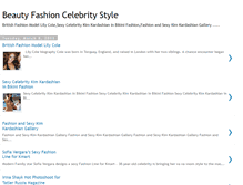 Tablet Screenshot of beautyfashioncelebritystyle.blogspot.com