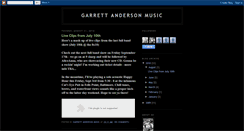 Desktop Screenshot of garrettandersonmusic.blogspot.com