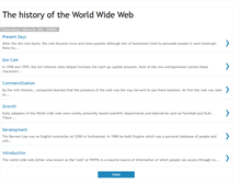 Tablet Screenshot of historyoftheworldwideweb.blogspot.com