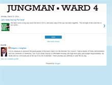 Tablet Screenshot of jungman4norman.blogspot.com