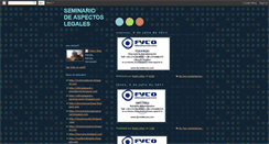 Desktop Screenshot of elblogdepedro-aspectoslegales.blogspot.com