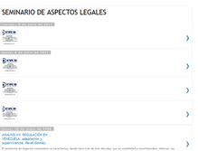 Tablet Screenshot of elblogdepedro-aspectoslegales.blogspot.com