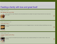 Tablet Screenshot of feedingafamilywithloveandgreatfood.blogspot.com