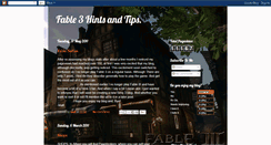 Desktop Screenshot of fable3tips.blogspot.com