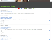 Tablet Screenshot of blogspeakasia.blogspot.com