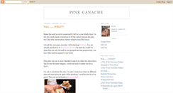 Desktop Screenshot of pink-ganache.blogspot.com