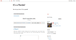 Desktop Screenshot of abluepanda.blogspot.com