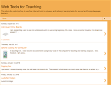 Tablet Screenshot of eduwebtools.blogspot.com