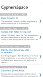 Mobile Screenshot of cyphersspace.blogspot.com