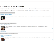 Tablet Screenshot of cocinafacilenimagenes.blogspot.com