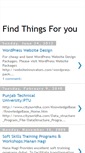 Mobile Screenshot of findthing4u.blogspot.com