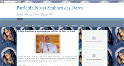 Desktop Screenshot of paroquiamae.blogspot.com