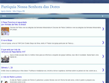 Tablet Screenshot of paroquiamae.blogspot.com
