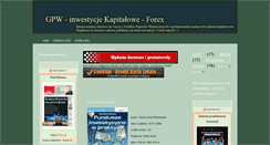 Desktop Screenshot of gpw-inwestycje.blogspot.com