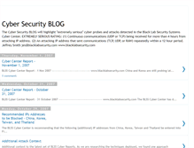 Tablet Screenshot of cybersecurityblog.blogspot.com