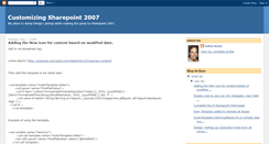 Desktop Screenshot of mysharepointanswers.blogspot.com
