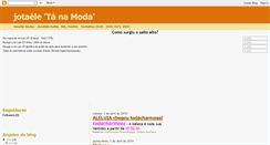 Desktop Screenshot of jotaelemodas89.blogspot.com