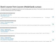 Tablet Screenshot of dutchleuven.blogspot.com