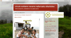 Desktop Screenshot of circulosolidarionavarra.blogspot.com