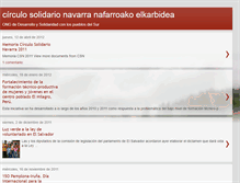 Tablet Screenshot of circulosolidarionavarra.blogspot.com