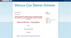 Desktop Screenshot of marcuscox-steinerschools.blogspot.com