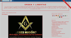 Desktop Screenshot of ordenylibertad2.blogspot.com